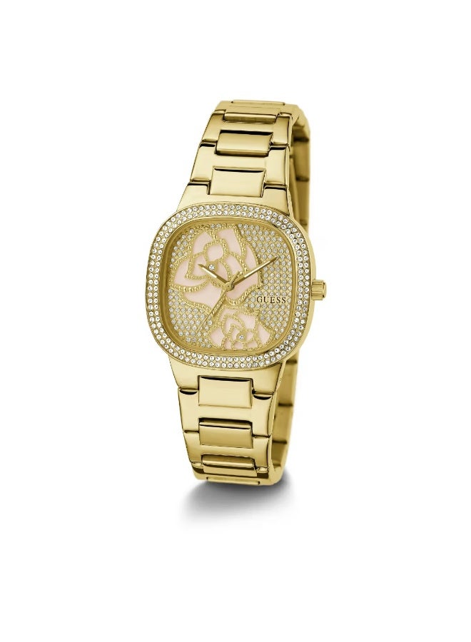 Guess Analog Gold Dial Women's Watch-GW0544L2 - Image 3